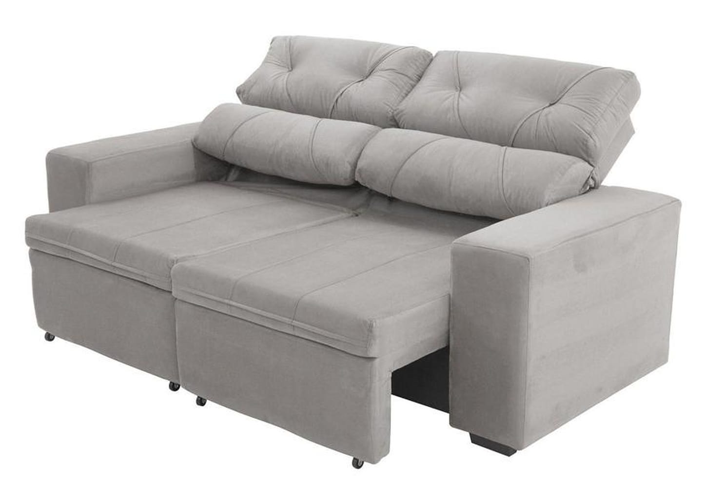 Conjunto de Sofás 2 e 3 Lugares Retrátil e - Reclinável Phormatta Evolution SMP