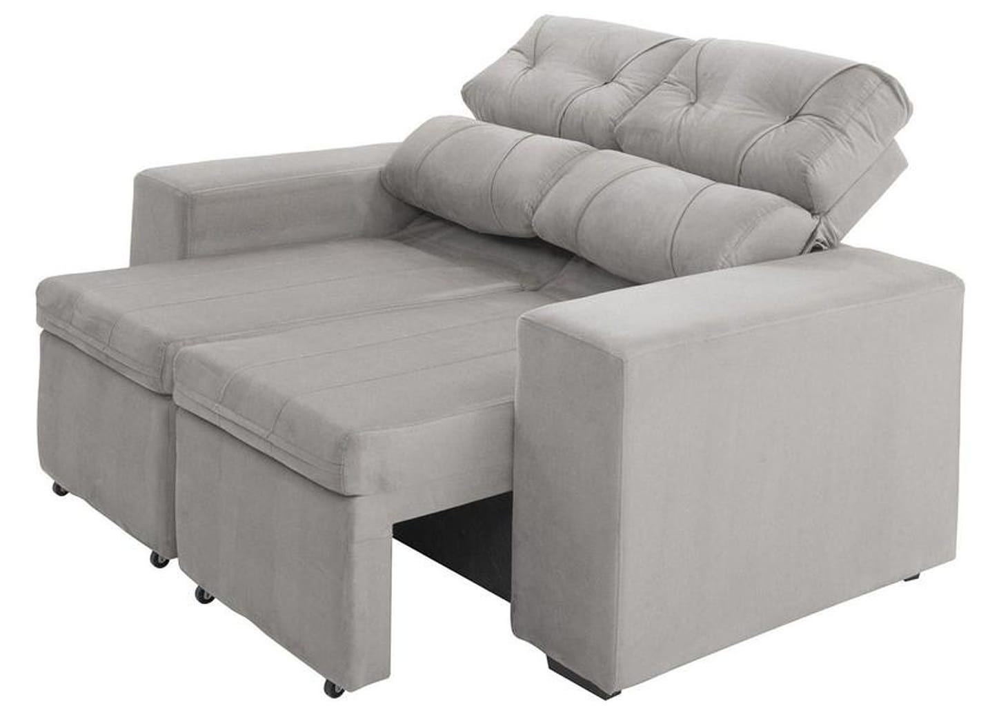 Conjunto de Sofás 2 e 3 Lugares Retrátil e - Reclinável Phormatta Evolution SMP