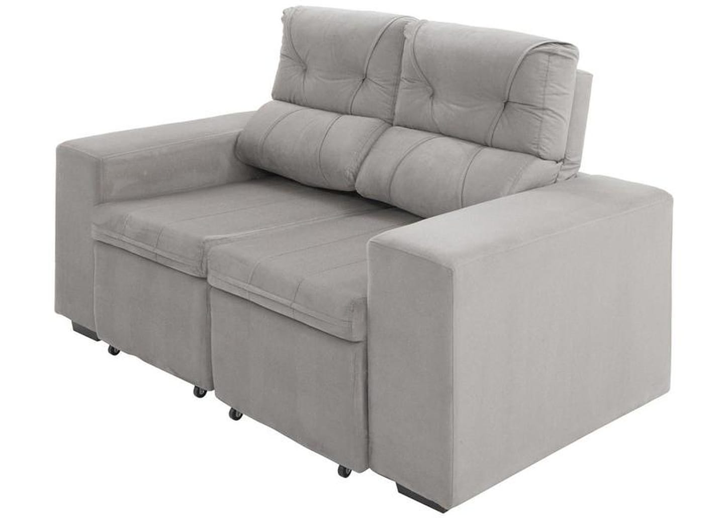 Conjunto de Sofás 2 e 3 Lugares Retrátil e - Reclinável Phormatta Evolution SMP