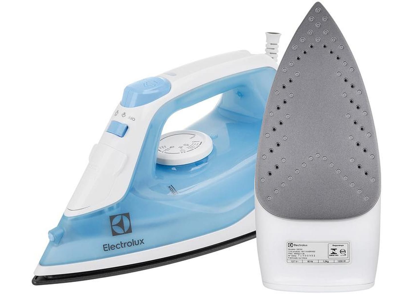 Ferro de Passar a Vapor e a Seco Electrolux - Easyline SIE60 Azul