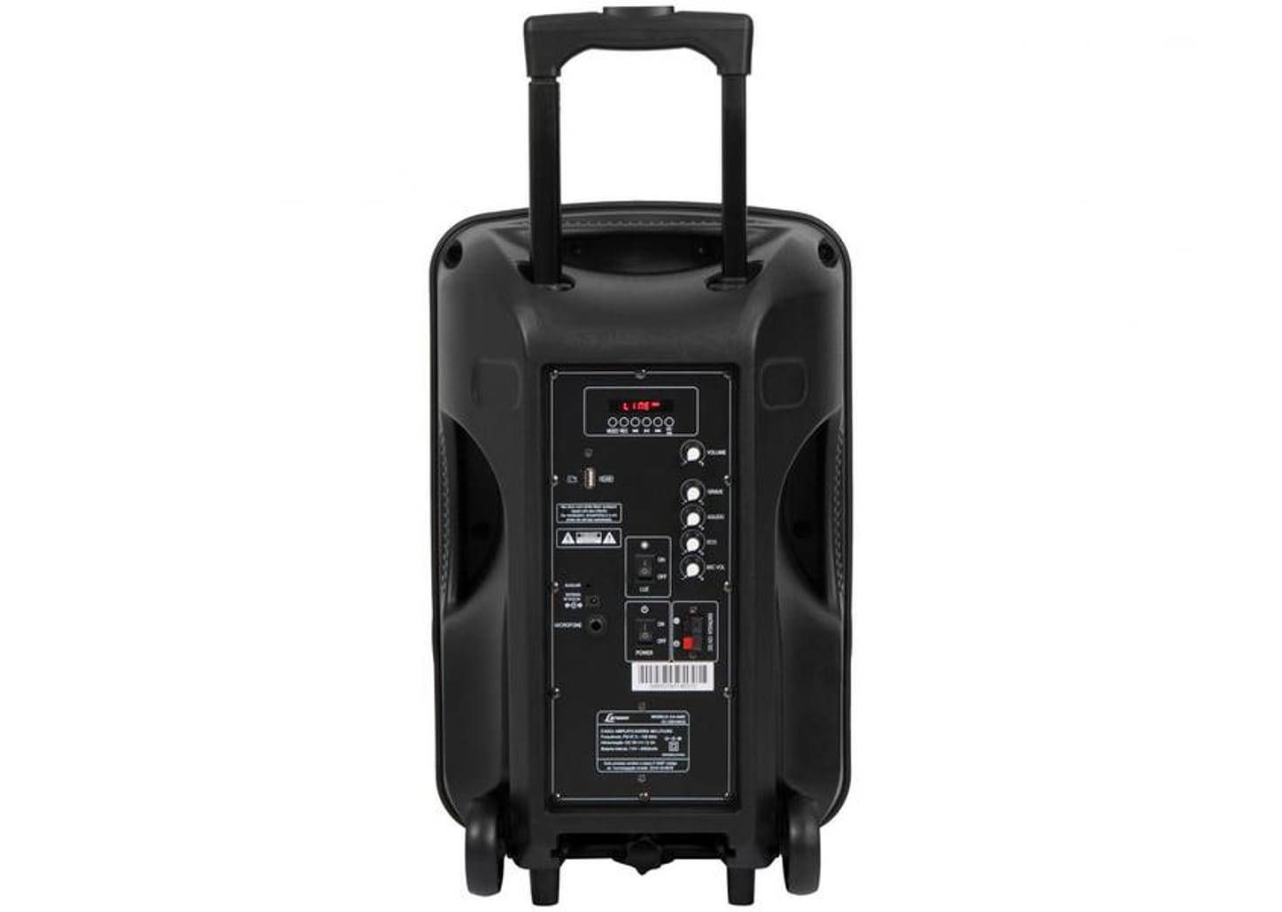 Caixa de Som Bluetooth Lenoxx CA 340 - Amplificada 290W USB