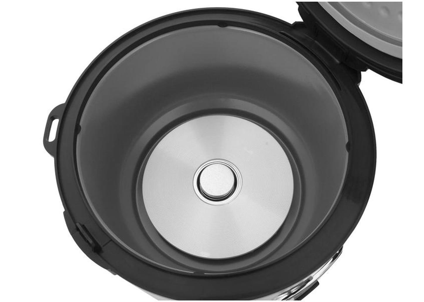 Panela de Arroz Elétrica Britânia BPA10PI 700W 10 Xícaras Cinza e Preta