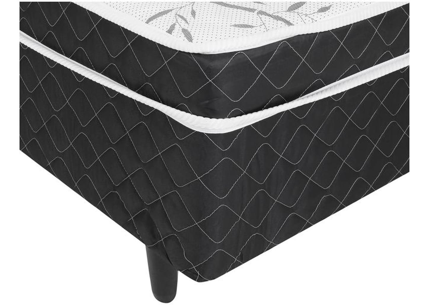 Cama Box Casal V-Joy Conjugada 50cm de Altura Benfica