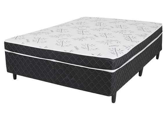 Cama Box Casal V-Joy Conjugada 50cm de Altura Benfica