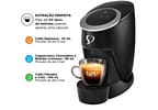 Cafeteira Espresso TRES 3 Corações Touch Preta
