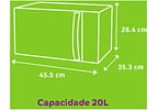 Micro-Ondas Consul 20L Inox com Função Descongelar - Espelhado CM020BF
