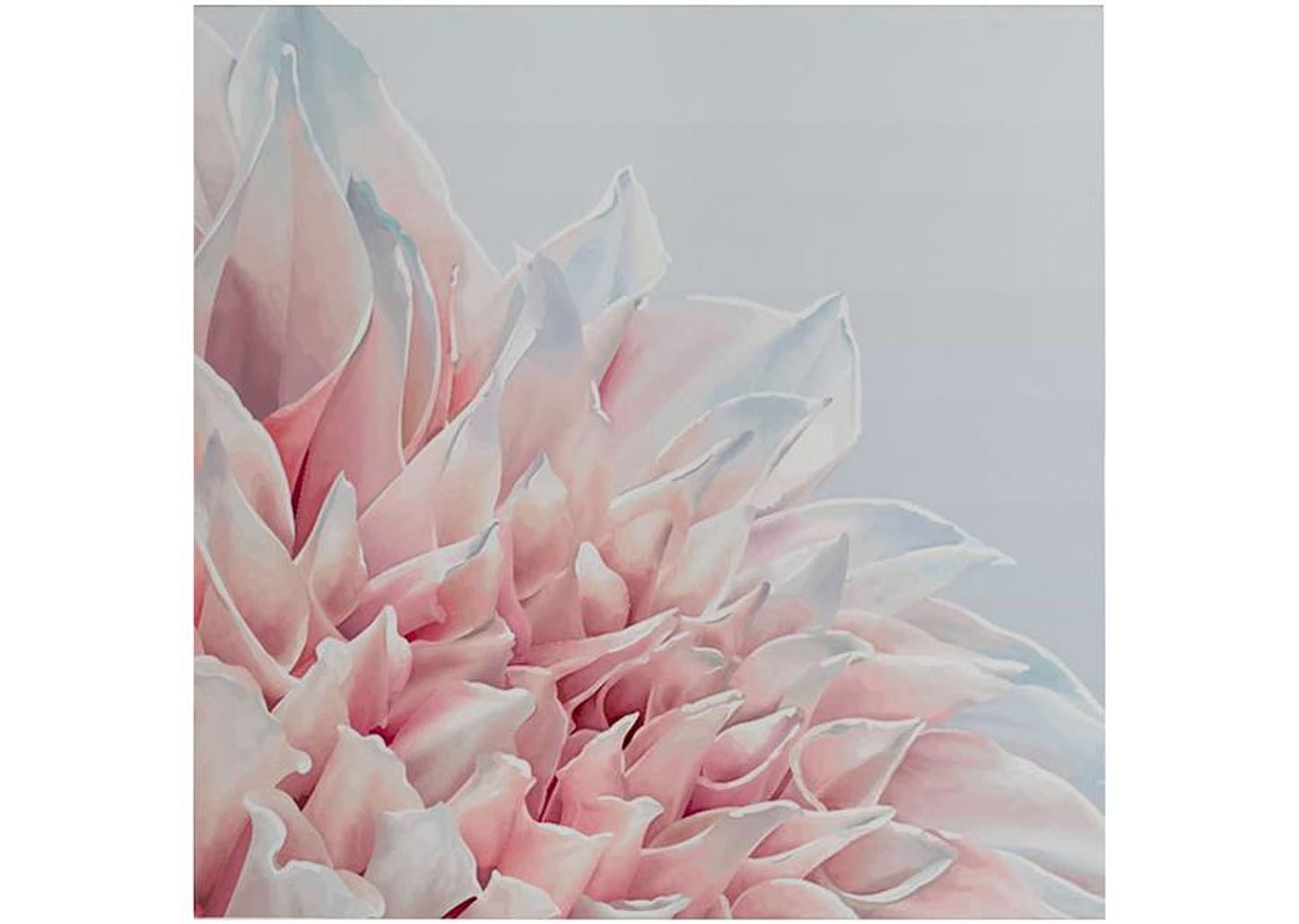 Placa Decorativa MDF Flor 29x29cm Design Up Living