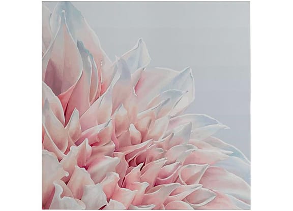 Placa Decorativa MDF Flor 29x29cm Design Up Living