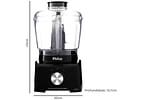 Mini Processador de Alimentos Philco Preto PH900 3 em 1 250W