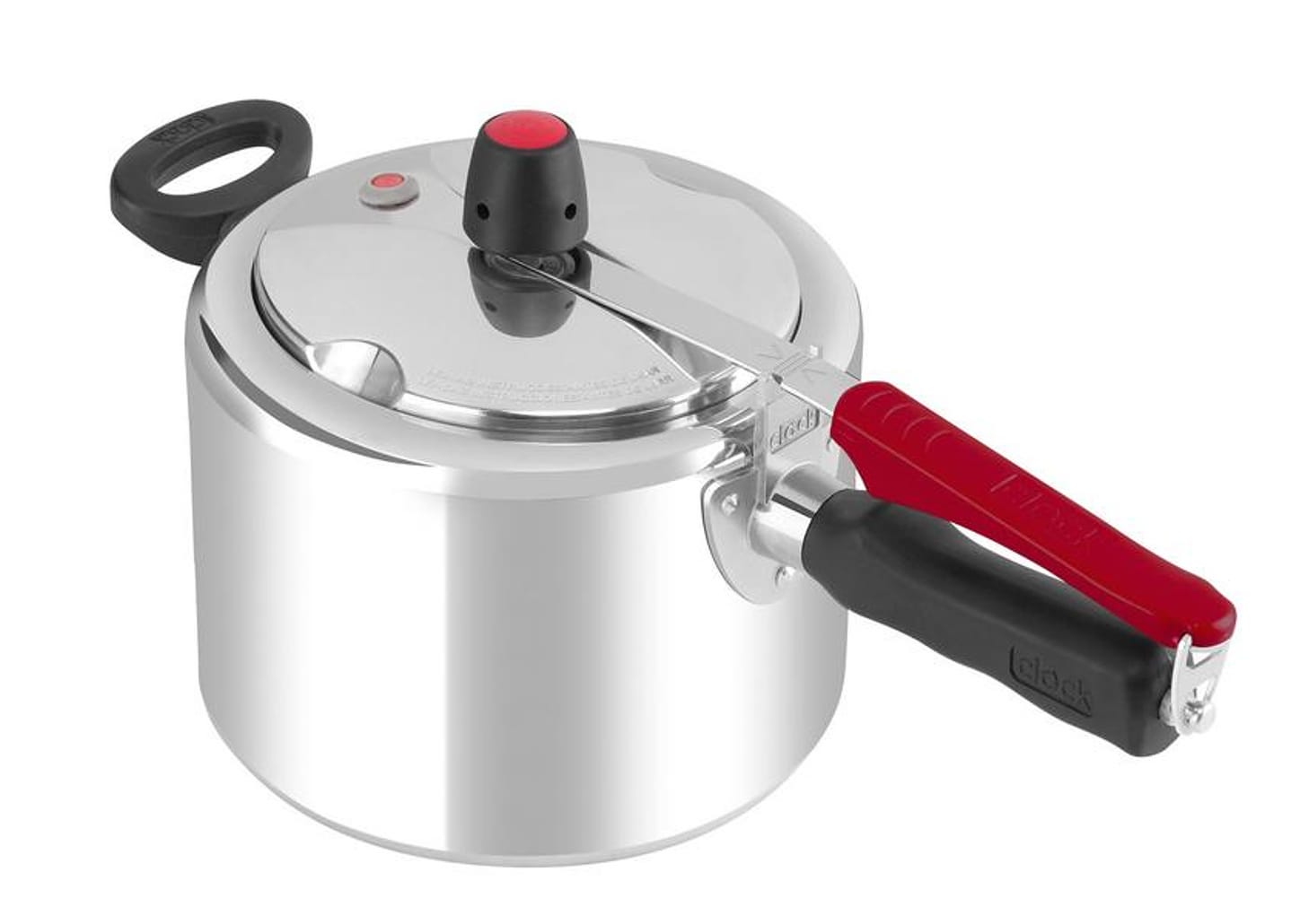 Panela de Pressão Clock Original Polida 4,5L com Fechamento Interno