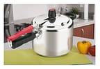 Panela de Pressão Clock Original Polida 4,5L com Fechamento Interno
