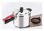 Panela de Pressão Clock Original Polida 4,5L com Fechamento Interno