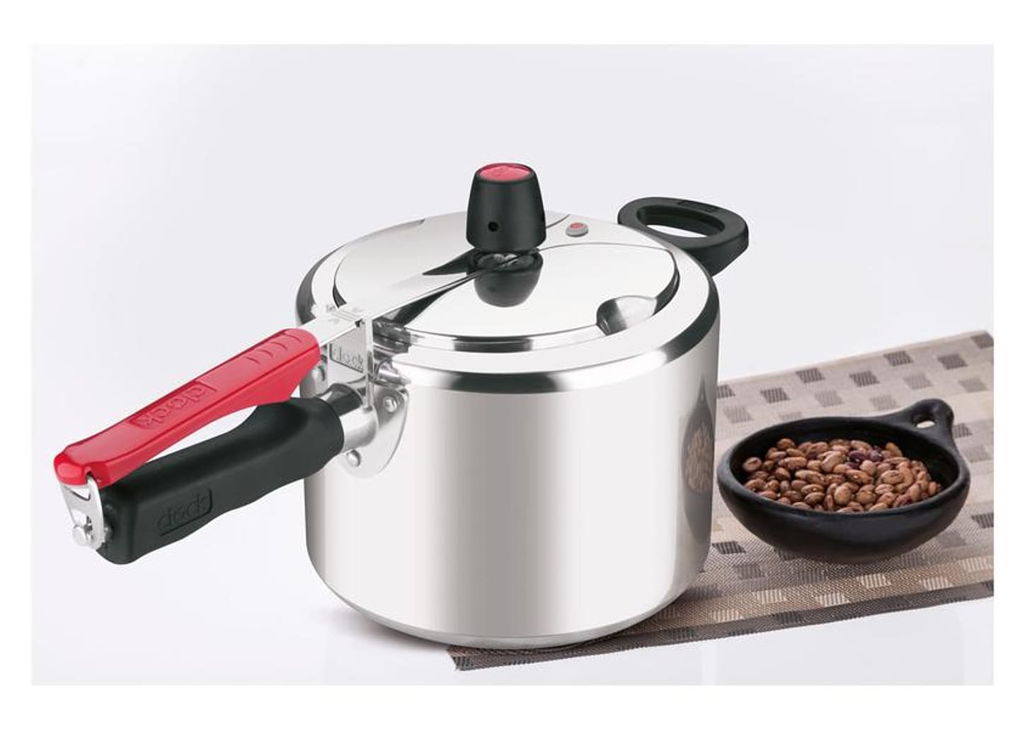 Panela de Pressão Clock Original Polida 4,5L com Fechamento Interno