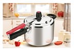 Panela de Pressão Clock Original Polida 4,5L com Fechamento Interno