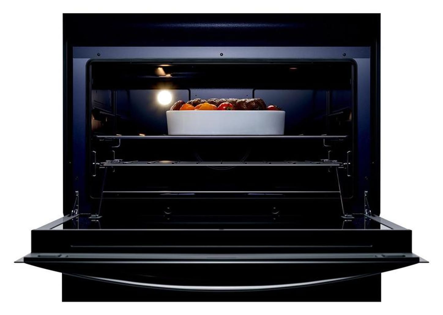 Fogão Brastemp 5 Bocas Preto com Turbo Chama - Mesa de Vidro BFS5VCE