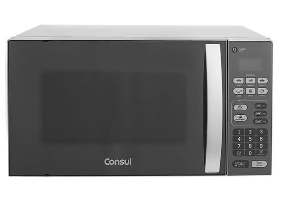 Micro-Ondas Consul 20L Inox com Função Descongelar - Espelhado CM020BF