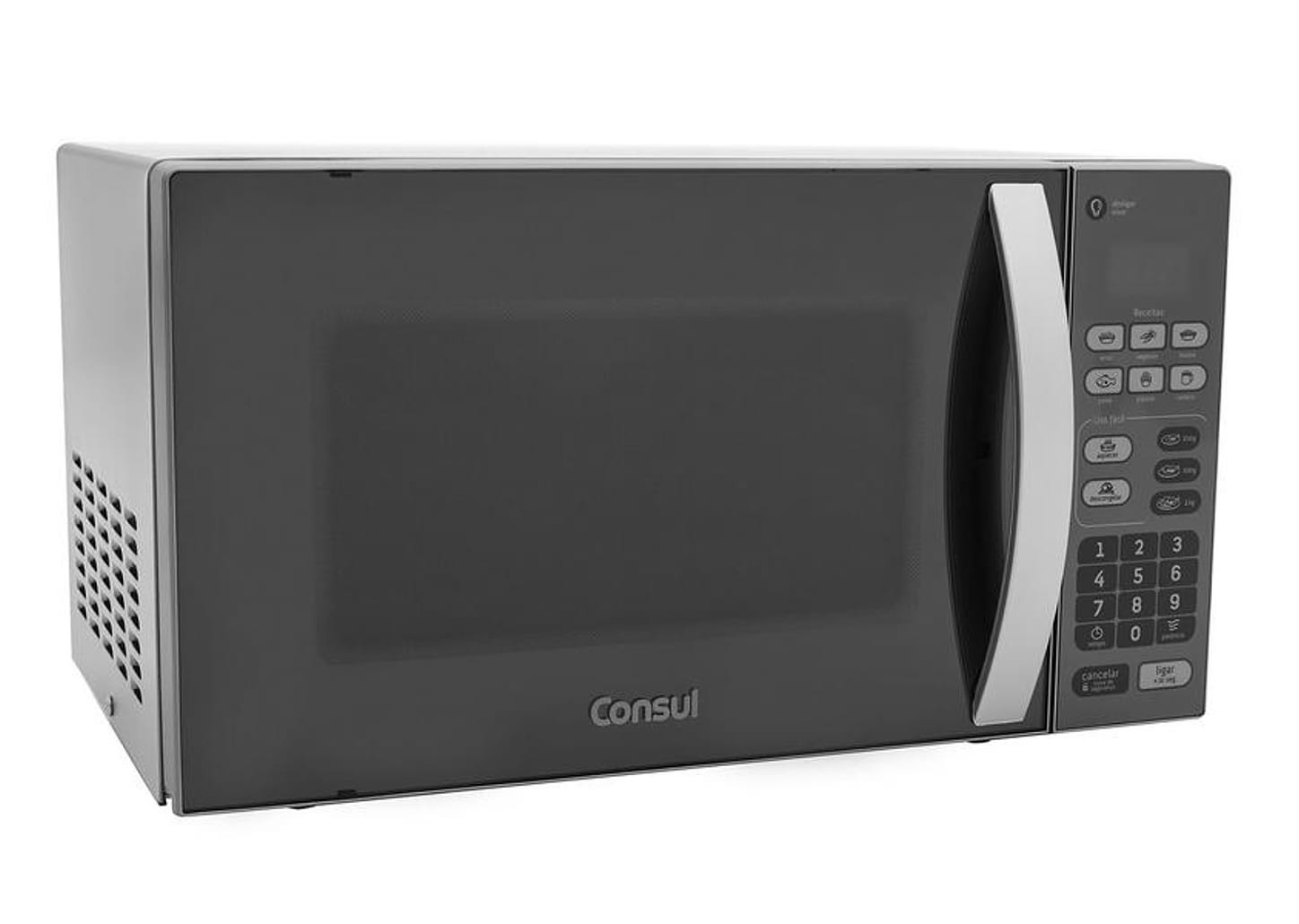 Micro-Ondas Consul 20L Inox com Função Descongelar - Espelhado CM020BF