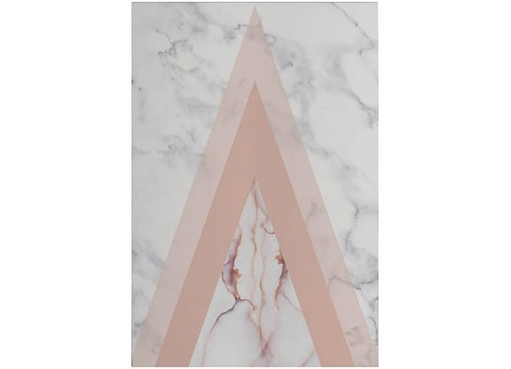 Placa Decorativa MDF Mármore 30x44cm - Design Up Living