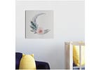 Placa Decorativa MDF Moon Flower 29x29cm - Design Up Living