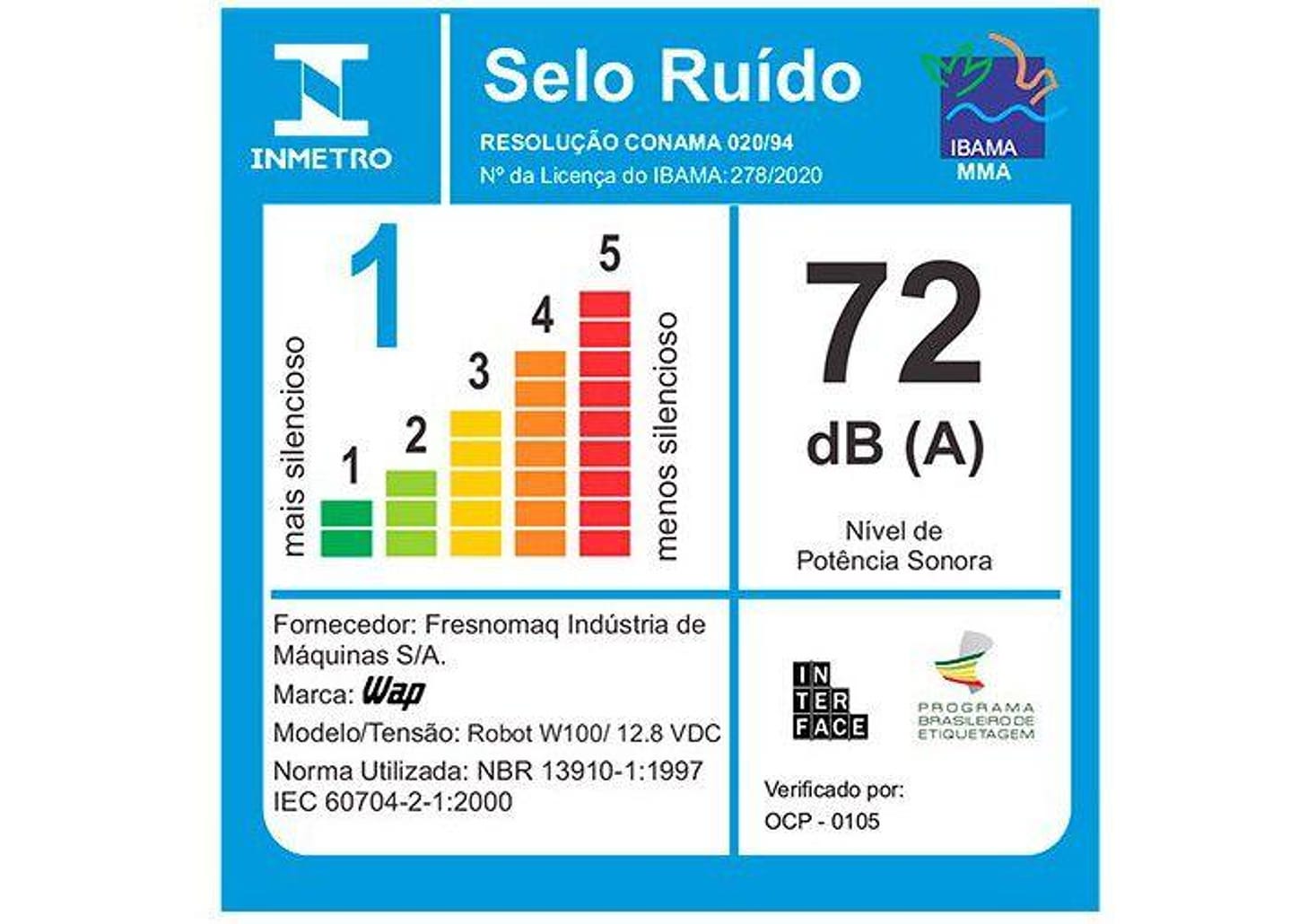 Robô Aspirador de Pó Wap - Robot W100