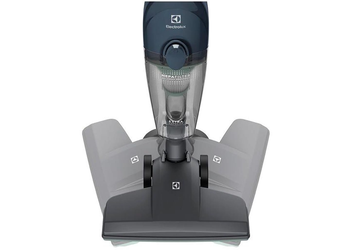 Aspirador de Pó Vertical e Portátil Electrolux - Filtro HEPA 1300W Powerspeed Plus STK14 Denim Blue