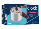Panela de Pressão Clock Original Polida 4,5L com Fechamento Interno