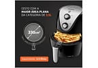 Fritadeira Elétrica sem Óleo/Air Fryer Mondial - Family-IV AF-30I Preta 3,5L com Timer