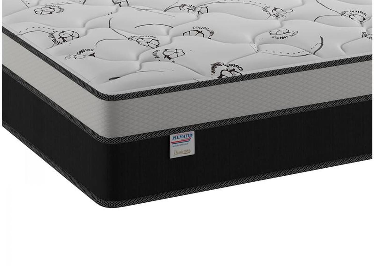 Colchão Queen Plumatex de Mola Ensacada 22x158x198cm Alfa
