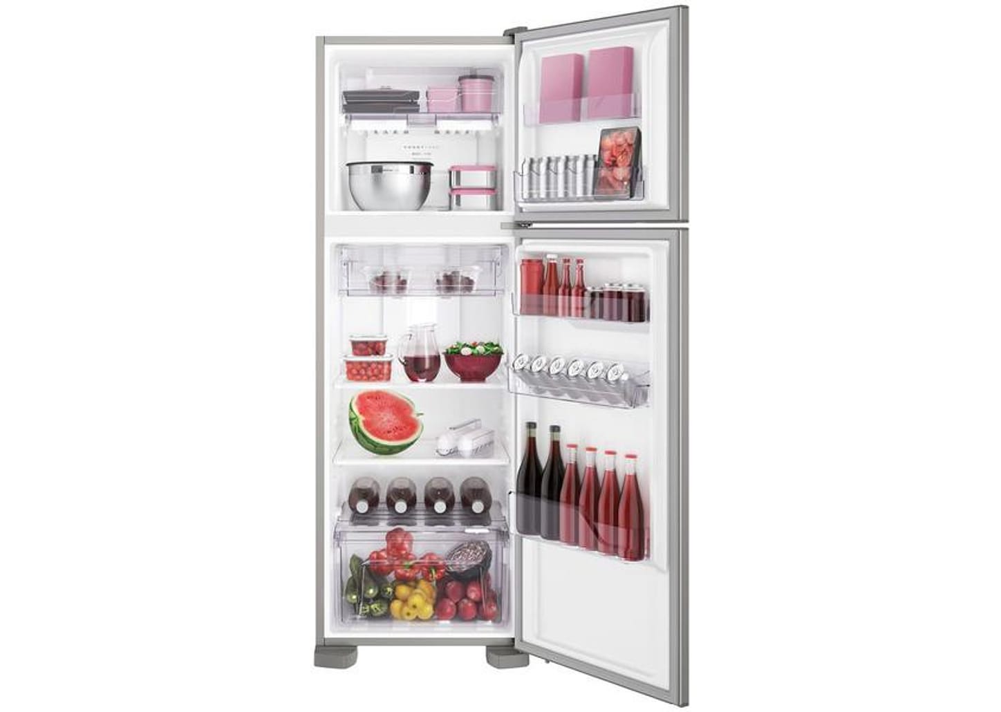 Geladeira/Refrigerador Electrolux Frost Free Inox - Duplex 371L DFX41