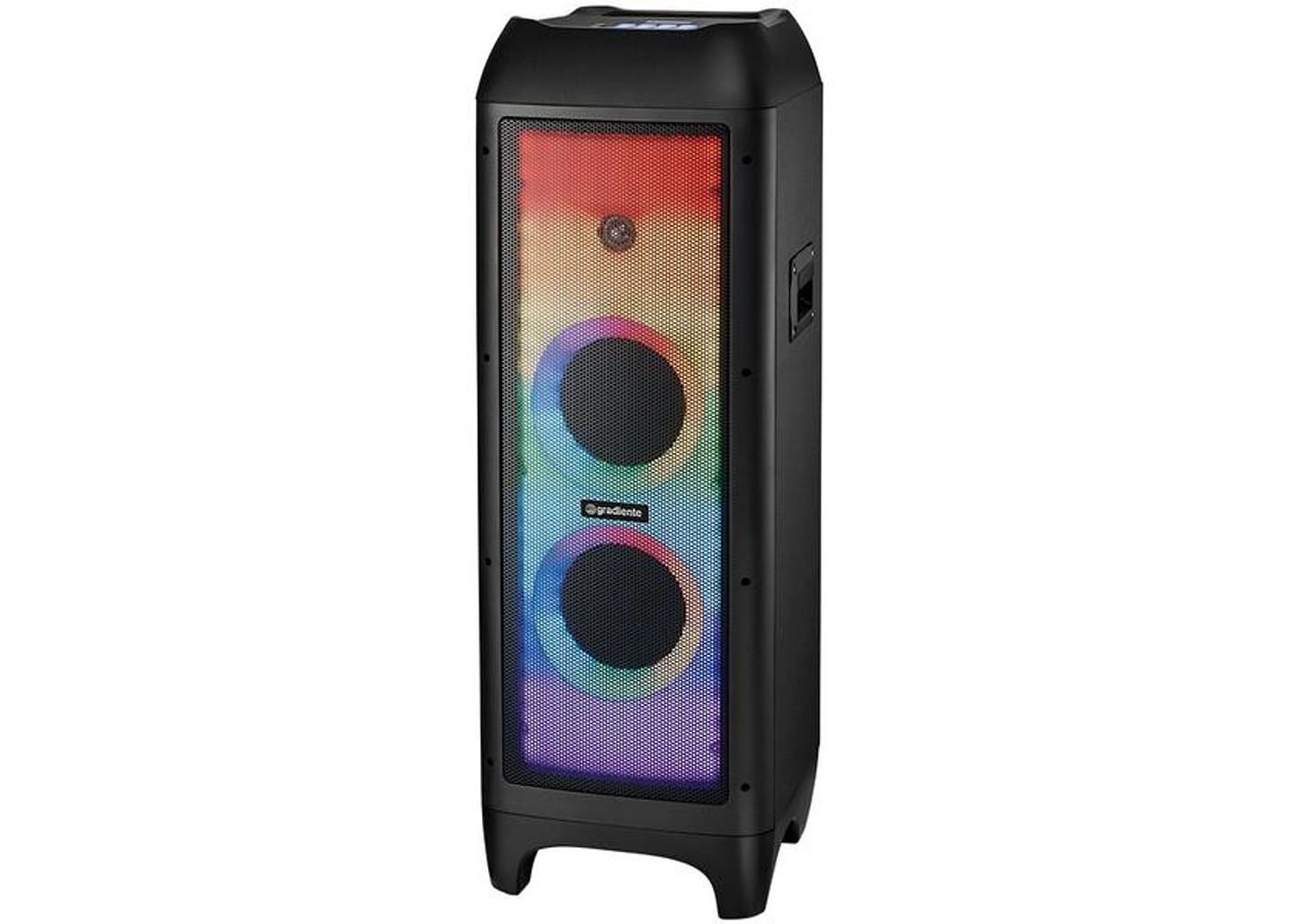Caixa de Som Gradiente Extreme Colors Full Led - GCL106 Bluetooth Amplificada 1500W