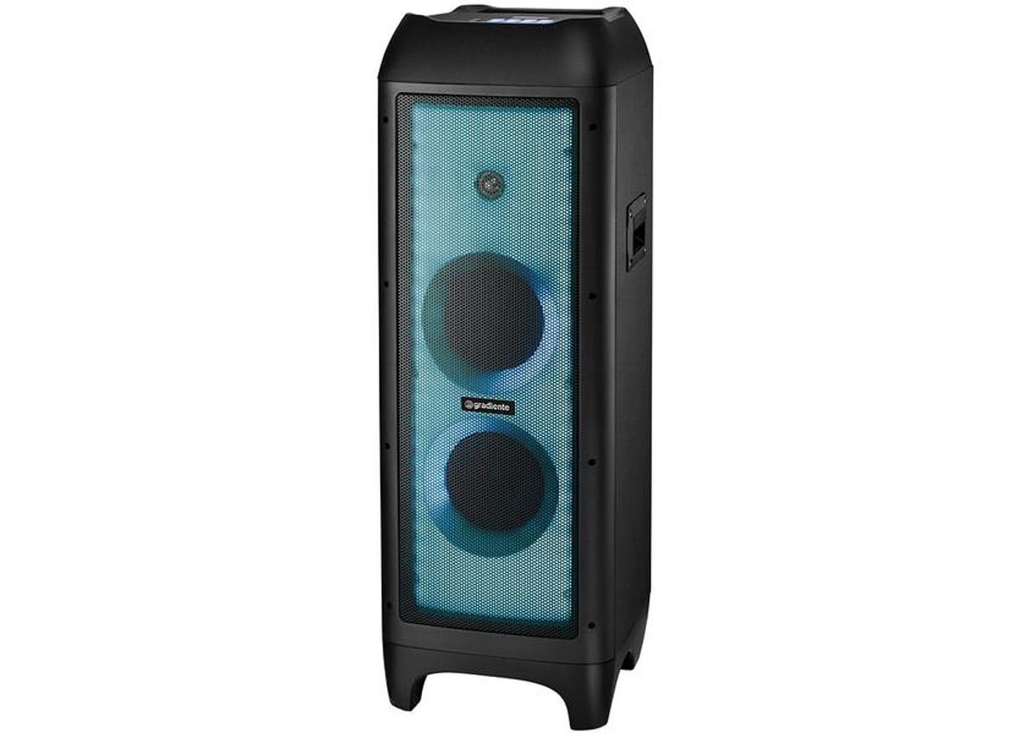 Caixa de Som Gradiente Extreme Colors Full Led - GCL106 Bluetooth Amplificada 1500W