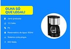 Cafeteira Elétrica Arno Perfectta 12 Cafés - Preta