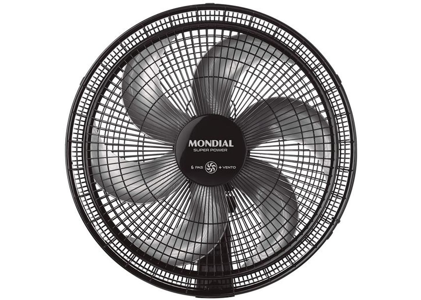 Ventilador de Mesa Mondial Super Power VSP-30-B 30cm 3 Velocidades