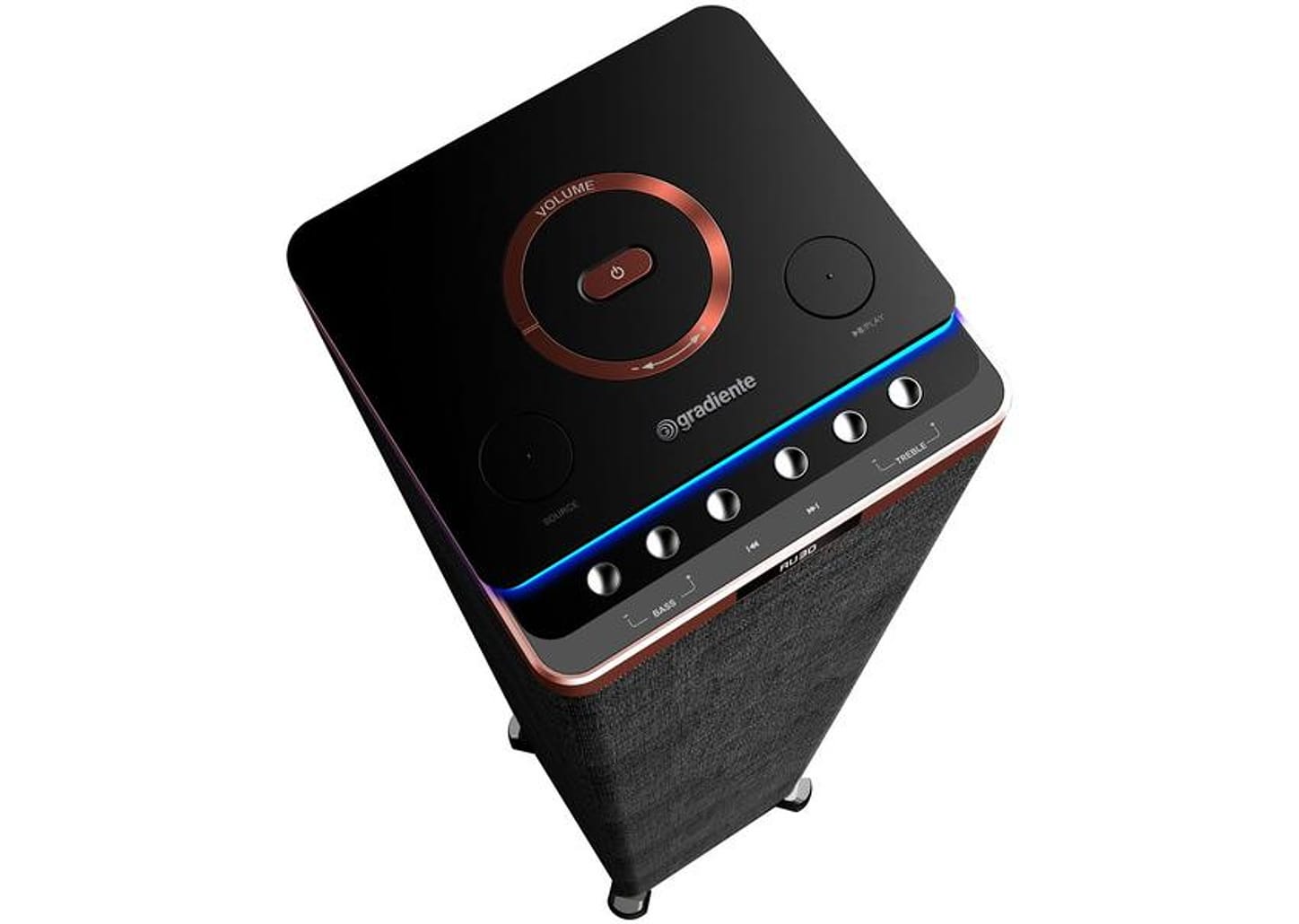 Soundbar Gradiente com Subwoofer Bluetooth 1000W Cobre Coletion GST107