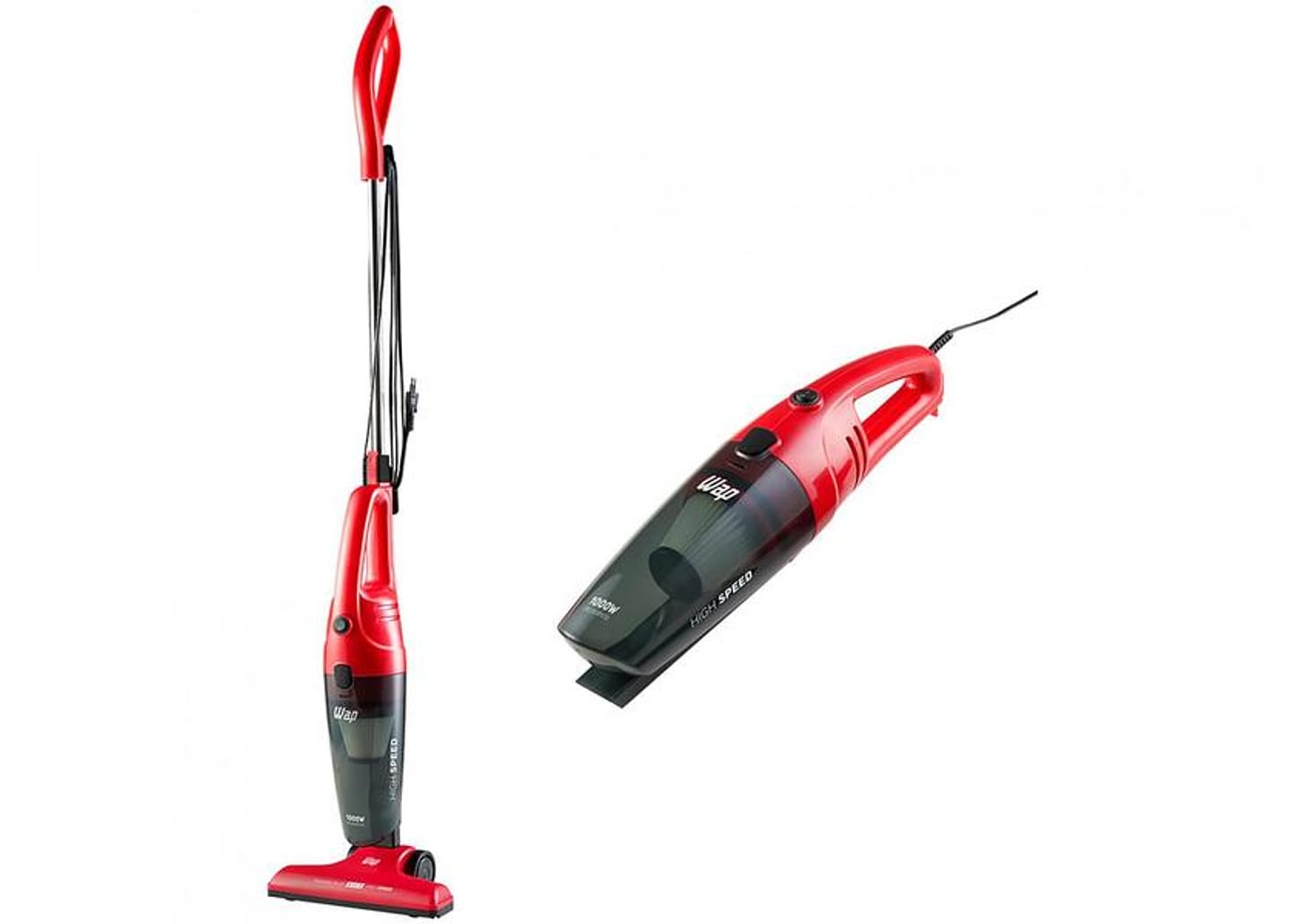 Aspirador de Pó Vertical WAP High Speed 2 em 1 Bico Múltiplo