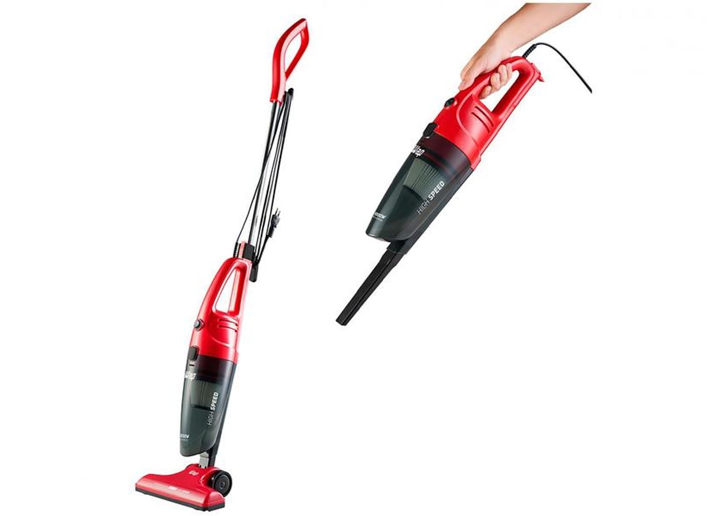 Aspirador de Pó Vertical WAP High Speed 2 em 1 Bico Múltiplo