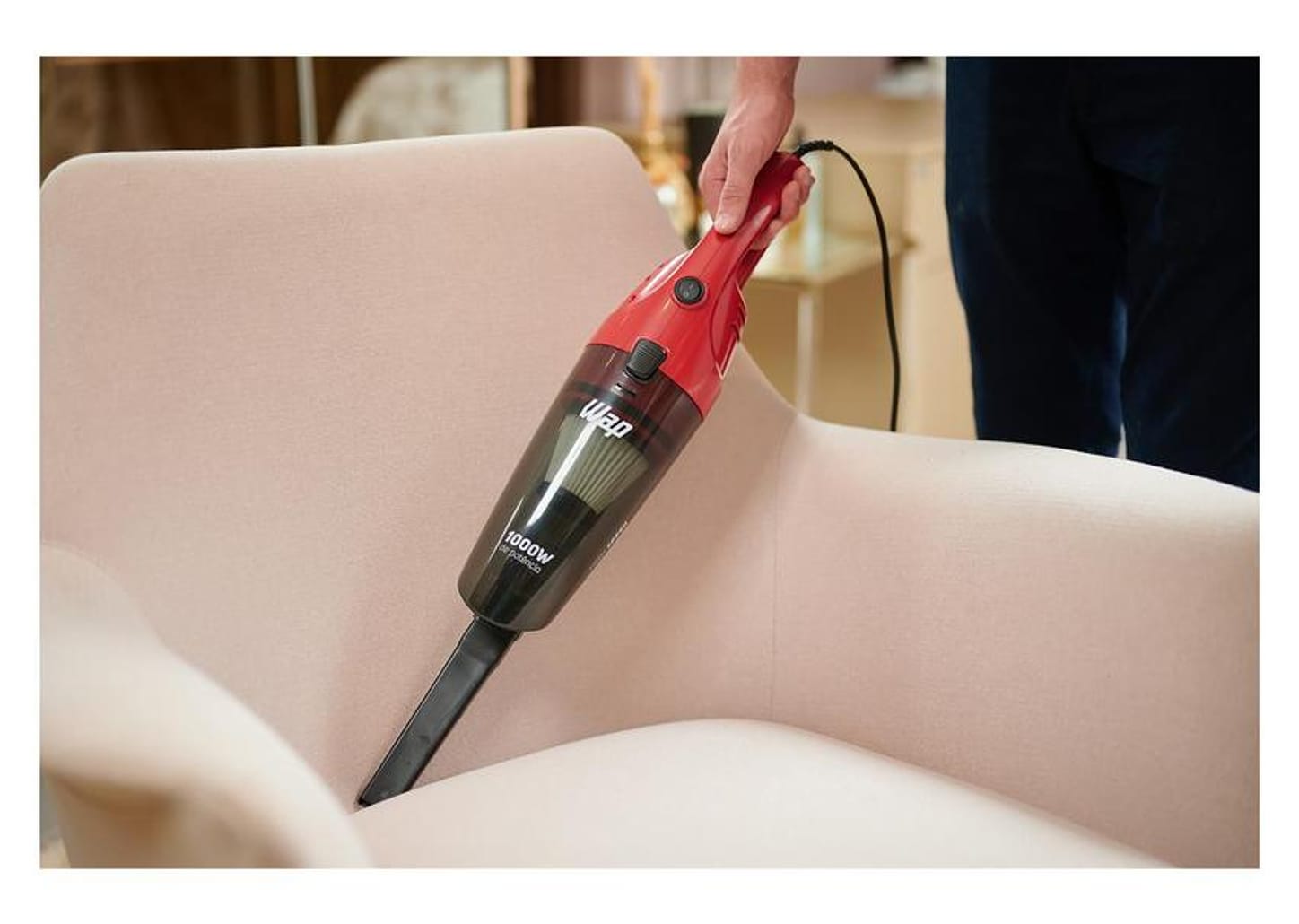 Aspirador de Pó Vertical WAP High Speed 2 em 1 Bico Múltiplo