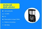 Cafeteira Elétrica Arno Perfectta 12 Cafés - Preta