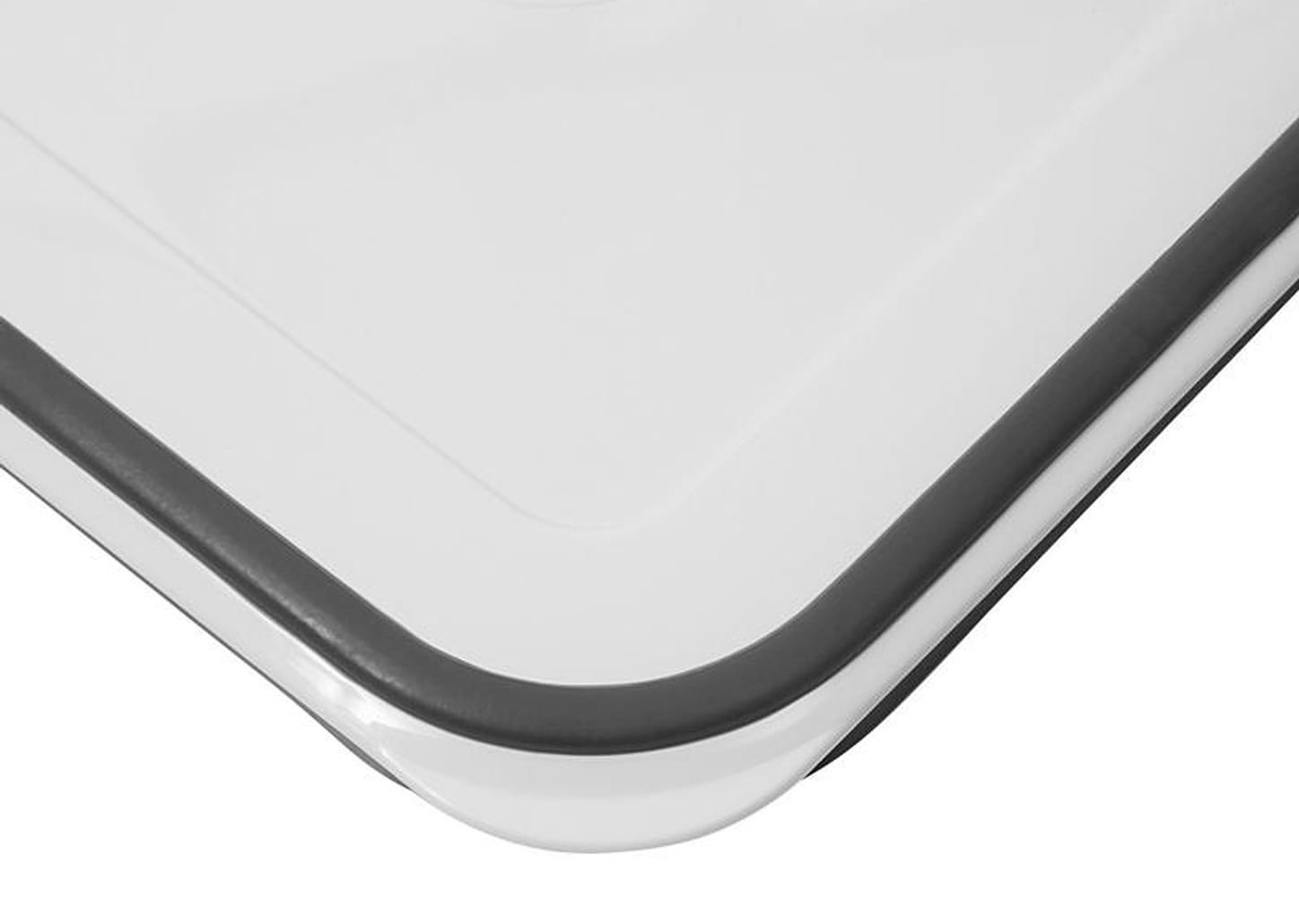 Jogo de Potes de Plástico Hermético Electrolux com Tampa Quadrado 41029853 10 Peças