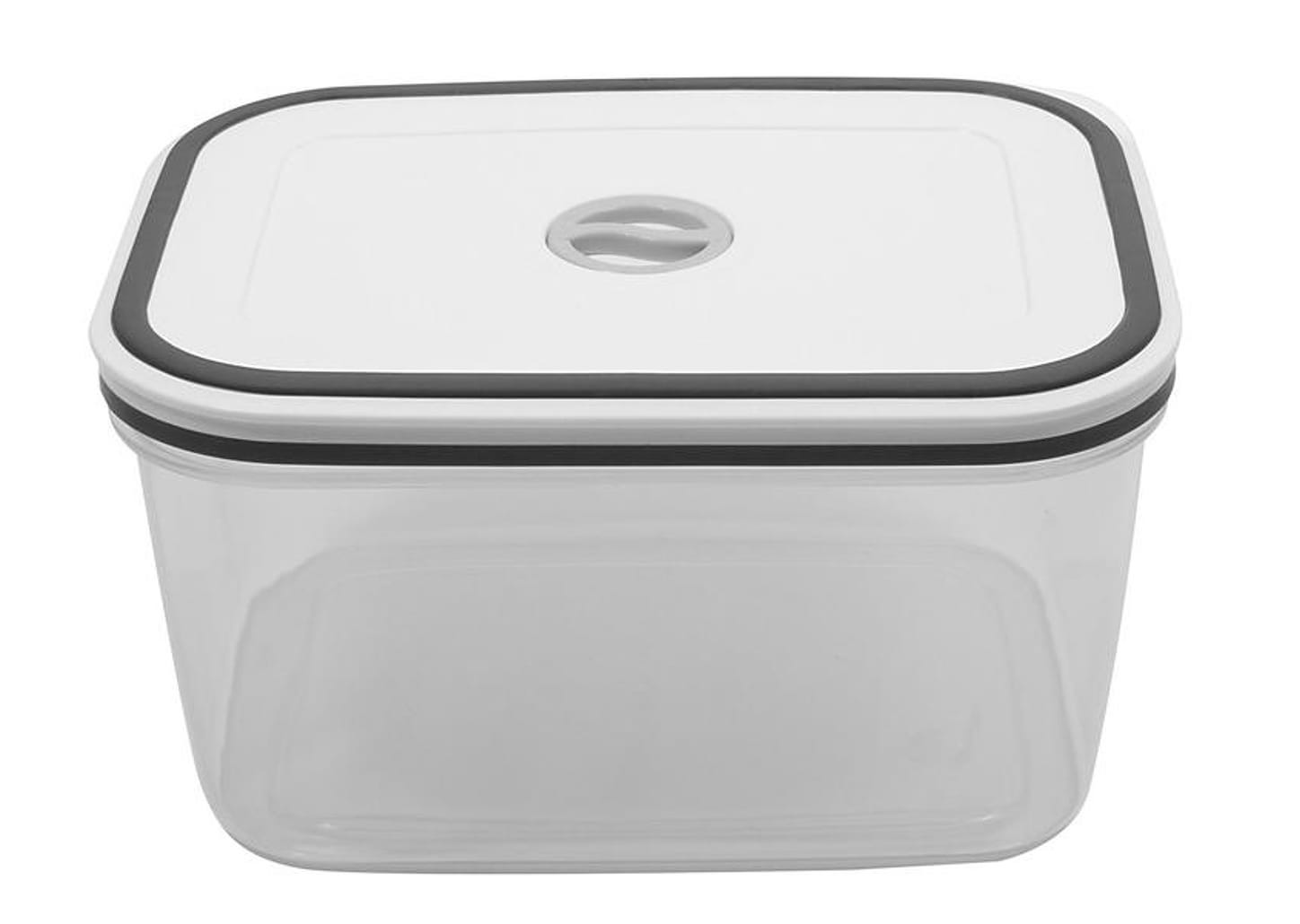 Jogo de Potes de Plástico Hermético Electrolux com Tampa Quadrado 41029853 10 Peças