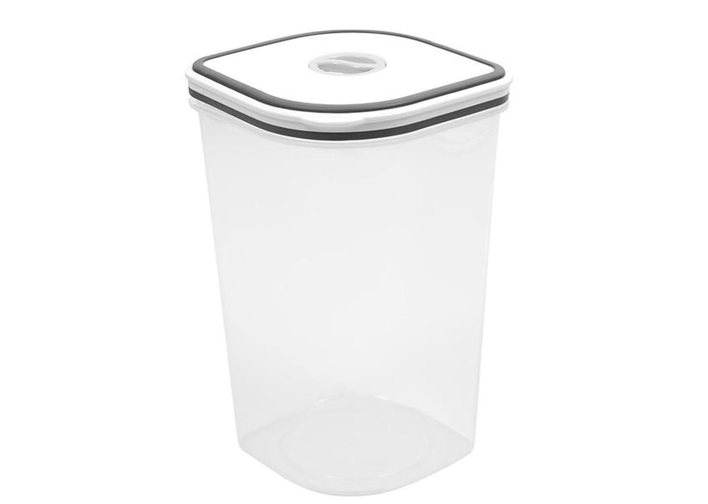 Jogo de Potes de Plástico Hermético Electrolux com Tampa Quadrado 41029853 10 Peças