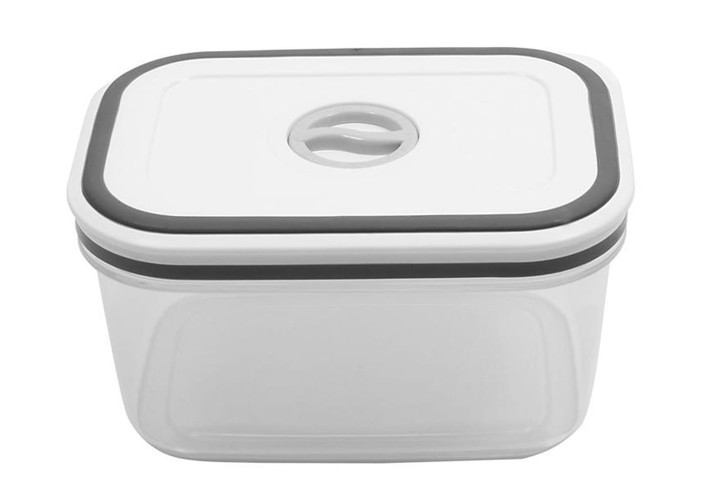 Jogo de Potes de Plástico Hermético Electrolux com Tampa Quadrado 41029853 10 Peças