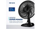 Ventilador de Mesa Mondial Super Power VSP-40-B 40cm 3 Velocidades