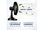 Ventilador de Mesa Mondial Super Power VSP-40-B 40cm 3 Velocidades