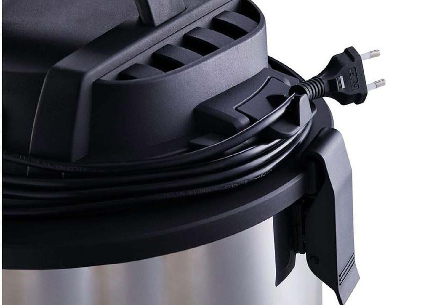 Aspirador de Pó e Água Wap GTW Inox 20 com - Porta Acessórios 1600W Preto e Prata