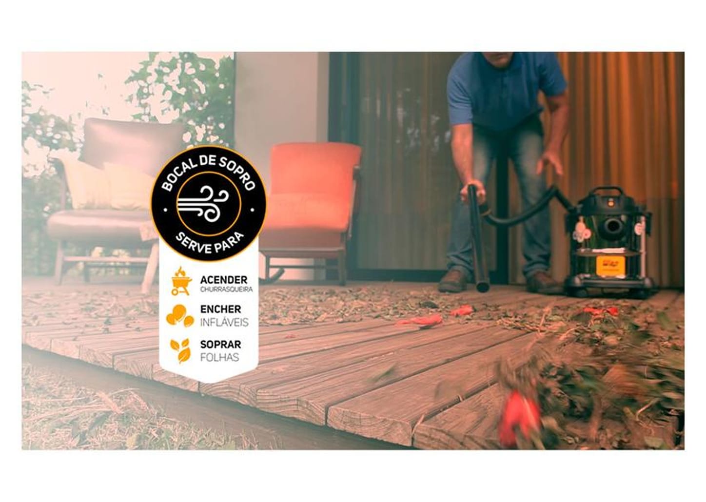 Aspirador de Pó e Água Wap GTW Inox 20 com - Porta Acessórios 1600W Preto e Prata