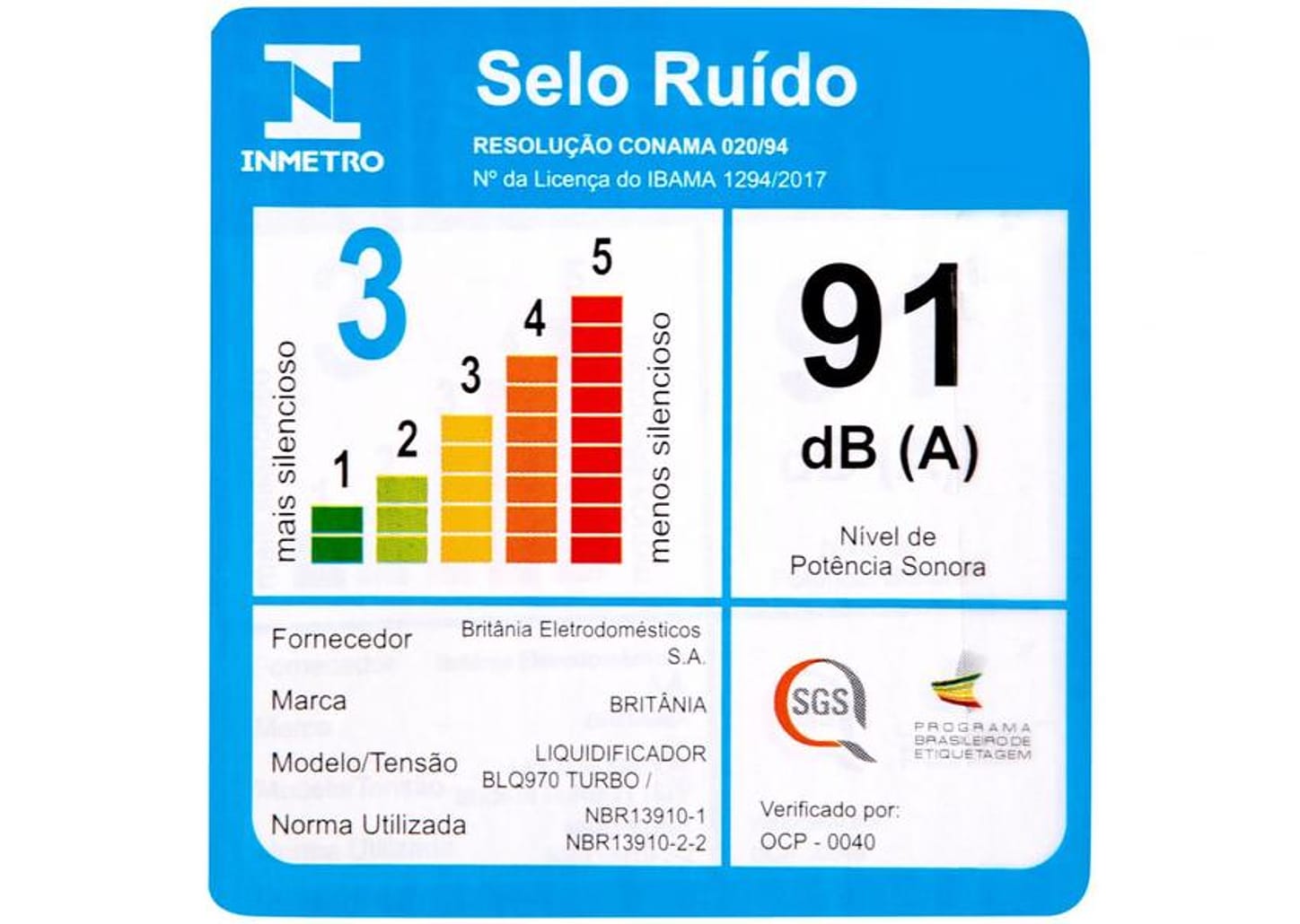 Liquidificador Britânia Turbo BLQ970P Preto 4 Velocidades 900W