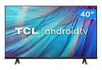Smart TV 40” Full HD LED TCL S615 VA 60Hz Android - Wi-Fi e Bluetooth HDR Google Assistente 2 HDMI