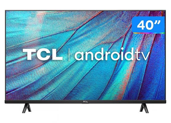 Smart TV 40” Full HD LED TCL S615 VA 60Hz Android - Wi-Fi e Bluetooth HDR Google Assistente 2 HDMI