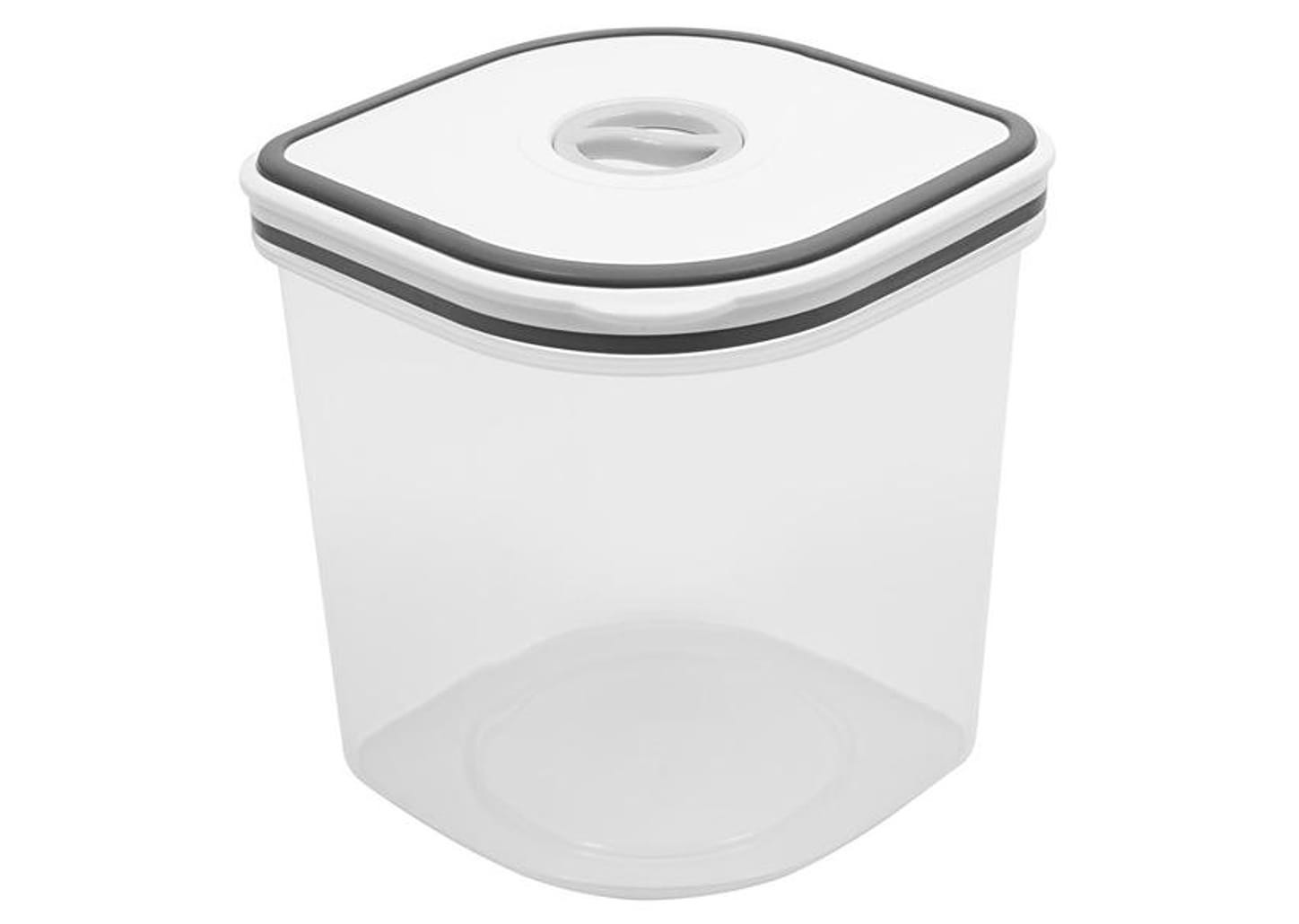 Jogo de Potes de Plástico Hermético Electrolux com Tampa Quadrado 41029853 10 Peças